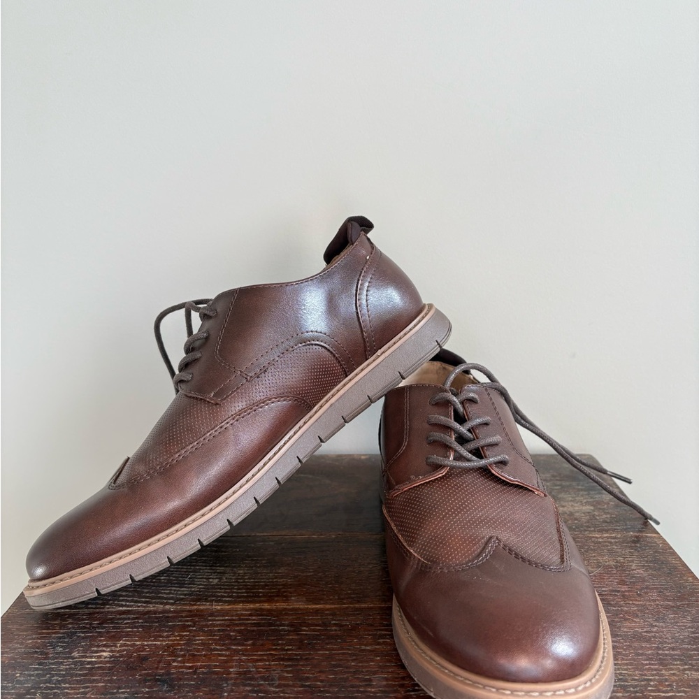 Mix No. 6 Brown Leather Oxfords